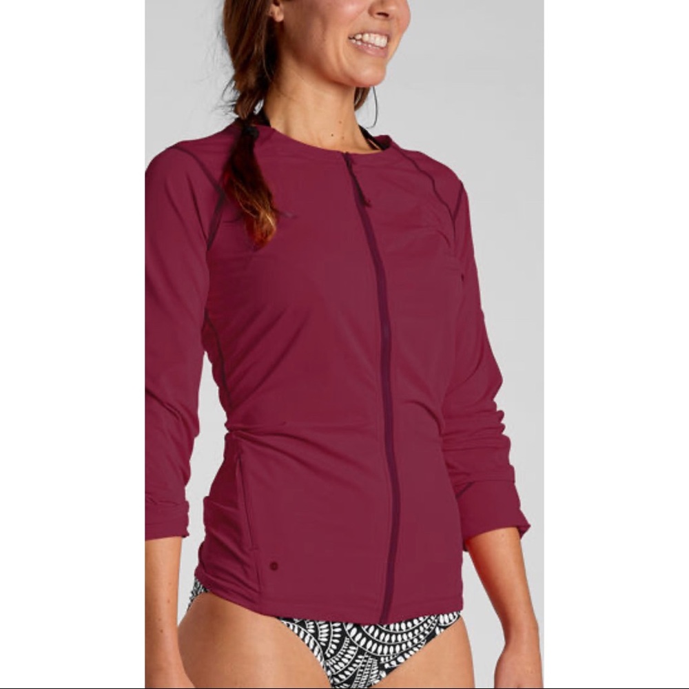 Title Nine Svelte Sunbuster Long Sleeve Top Size S - Picture 6 of 7